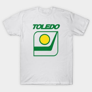 Defunct Toledo Goaldiggers IHL Hockey 1979 T-Shirt